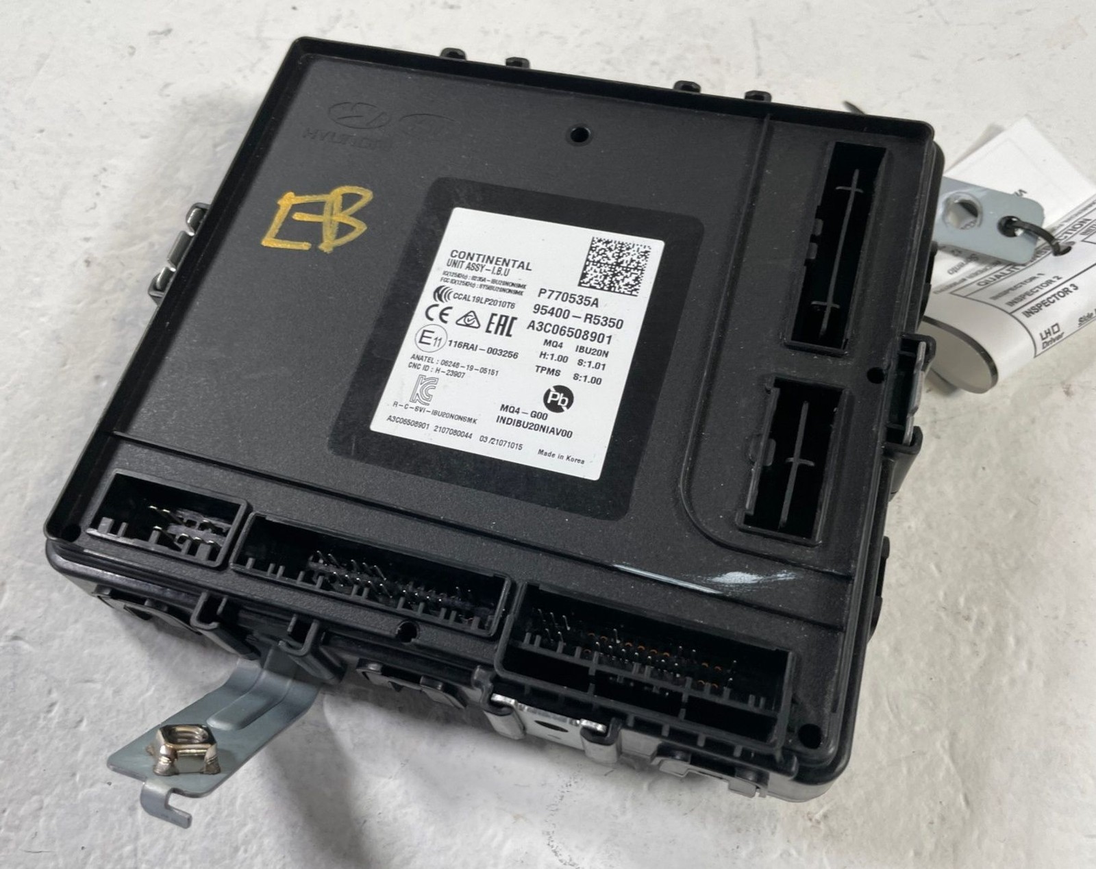 2021 – 2023 KIA SORENTO BODY CONTROL MODULE UNIT BCM 2.5L 95400-R5350 # 110092