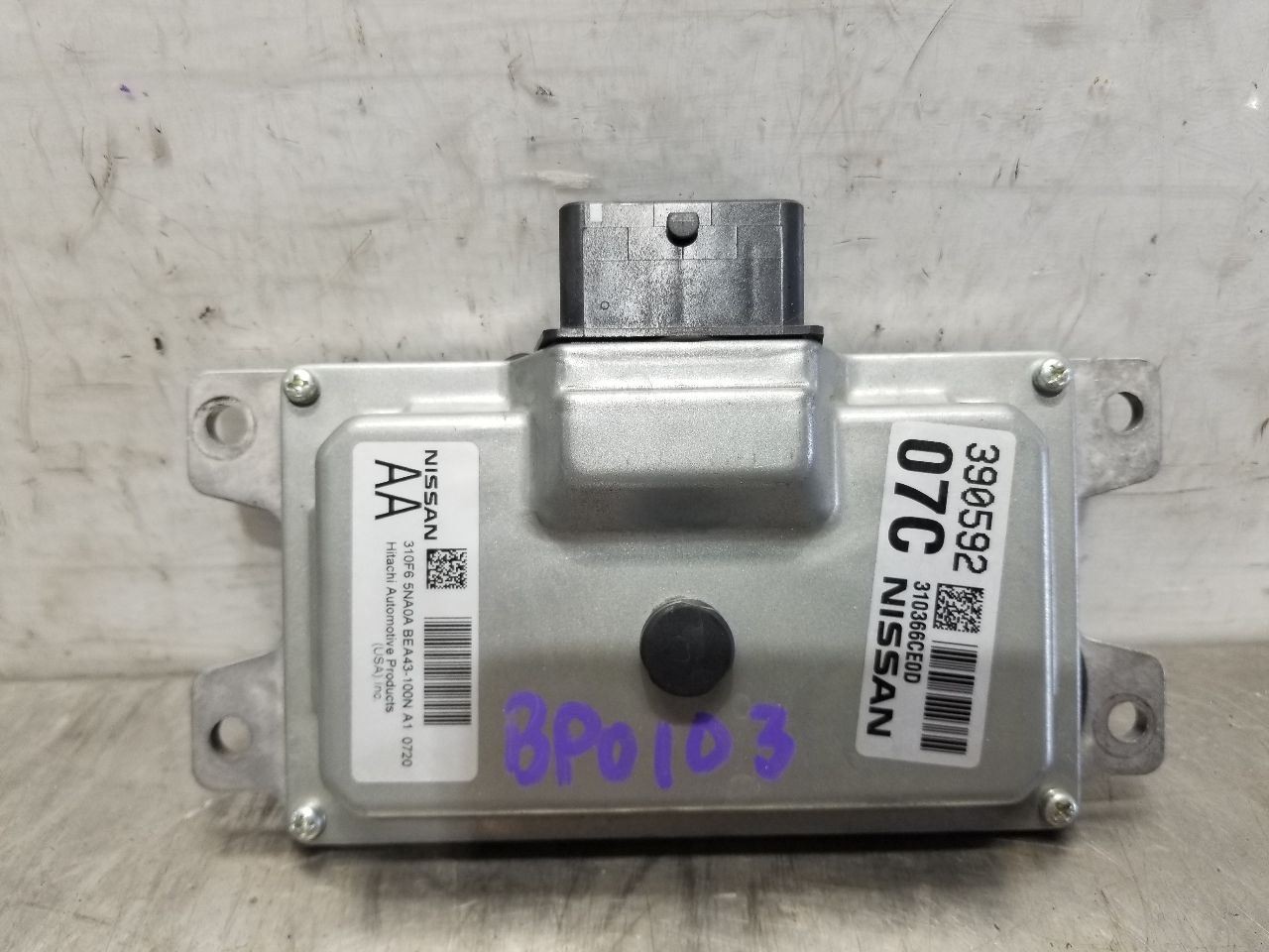 20 2020 NISSAN ALTIMA TRANSMISSION CONTROL MODULE