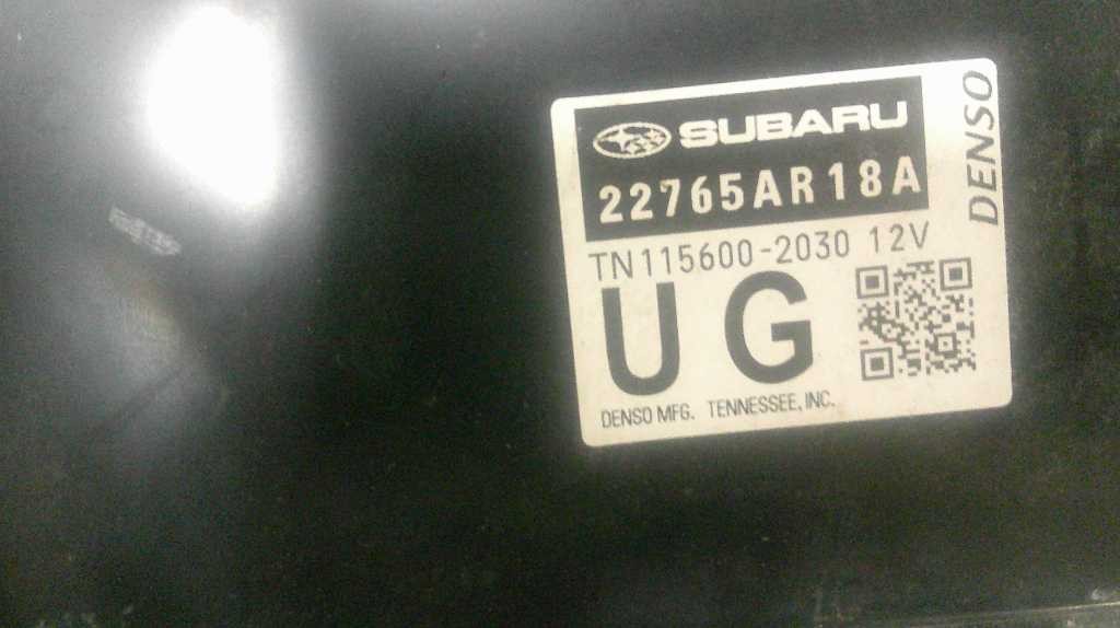 Engine ECM Control Module Fits 2021 21 SUBARU LEGACY 22765AR18A