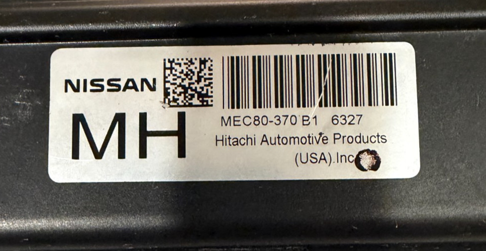 2006 Nissan Xterra Frontier 4.0L AT ECU ECM OEM Computer Module MEC80-370 B1 MH