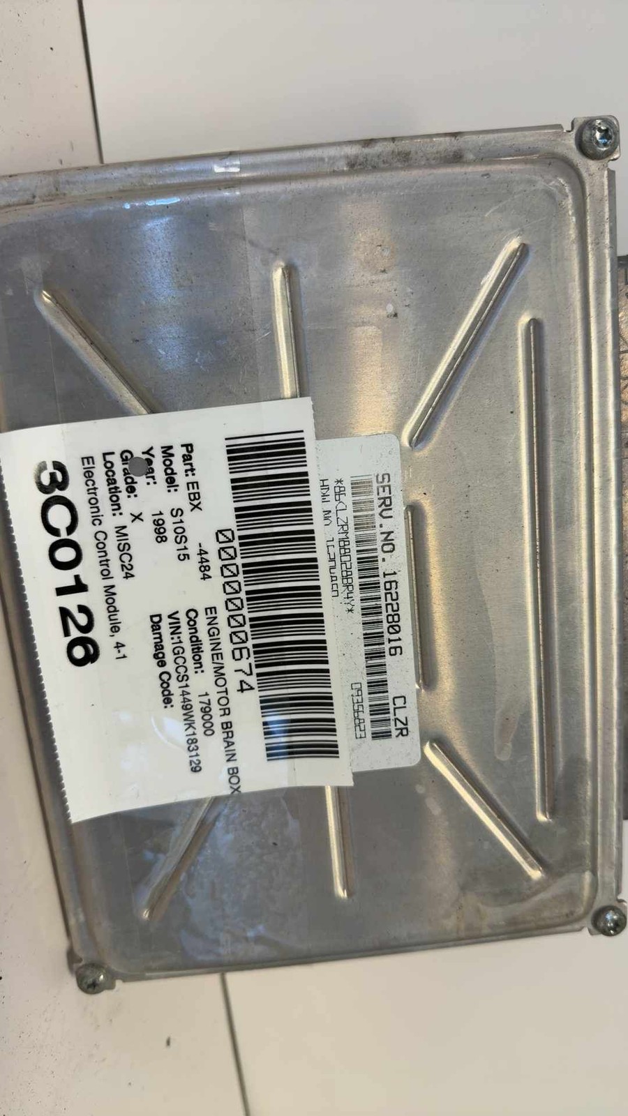 Engine motor Brain Box COMPUTER ECM EBX S10 S15 SONOMA TRUCK 97 98 99 00