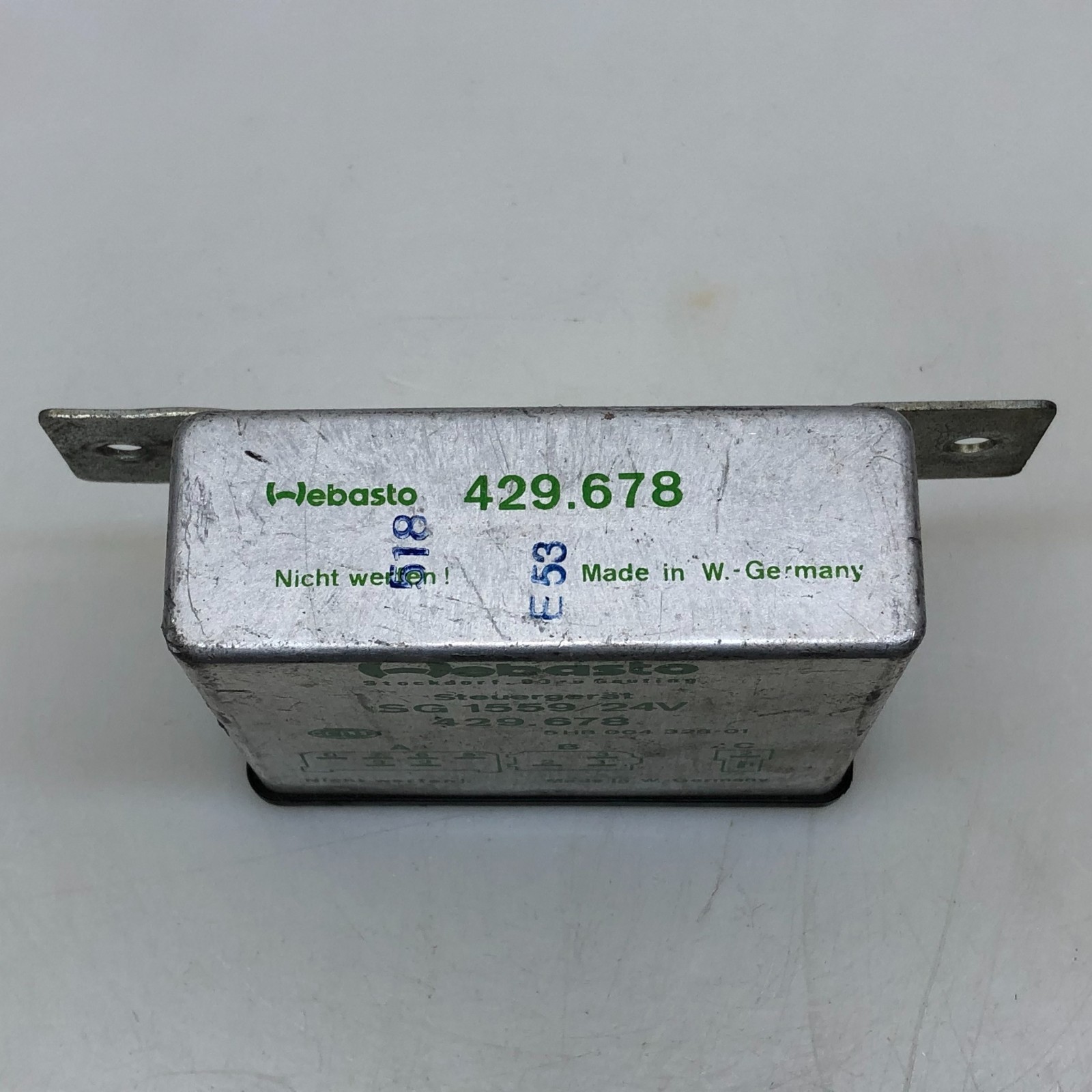 Webasto Auxiliary Heating Control Module SG 1559 24V Hella 5hb00432801 429678