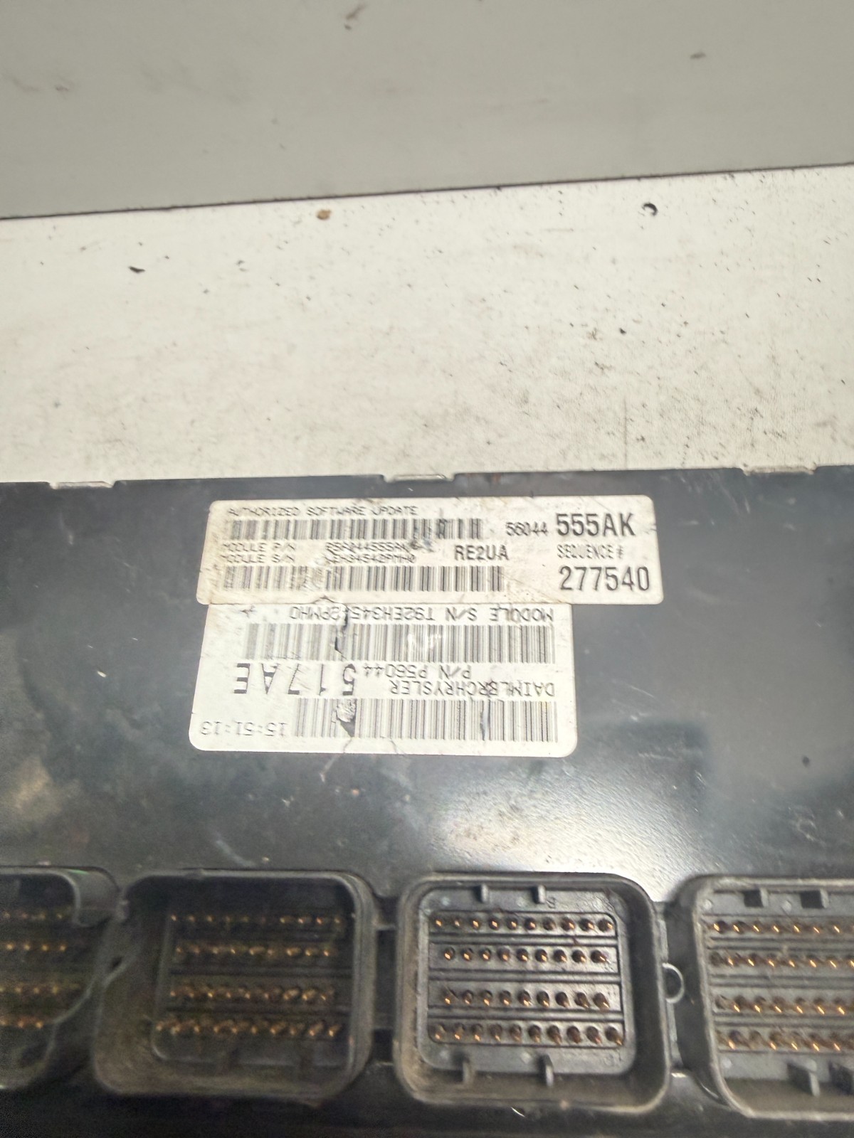 2005 Jeep Grand Cherokee 5.7L Engine Computer ECU ECM 56044555AK Works Great OEM