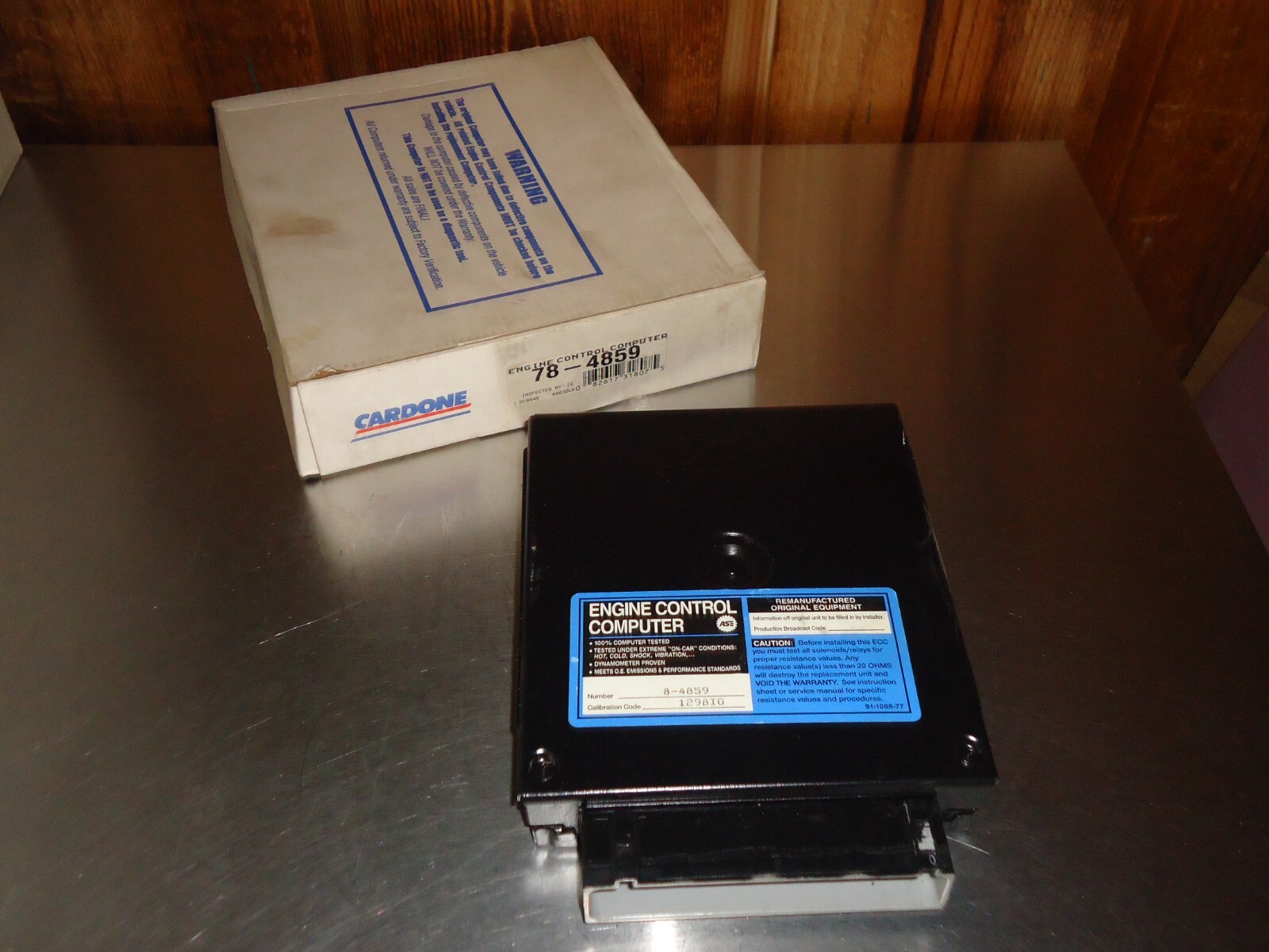 New Cardone Reman Engine Control Module ECM 78-4859 1989 Taurus Sable 3.8L