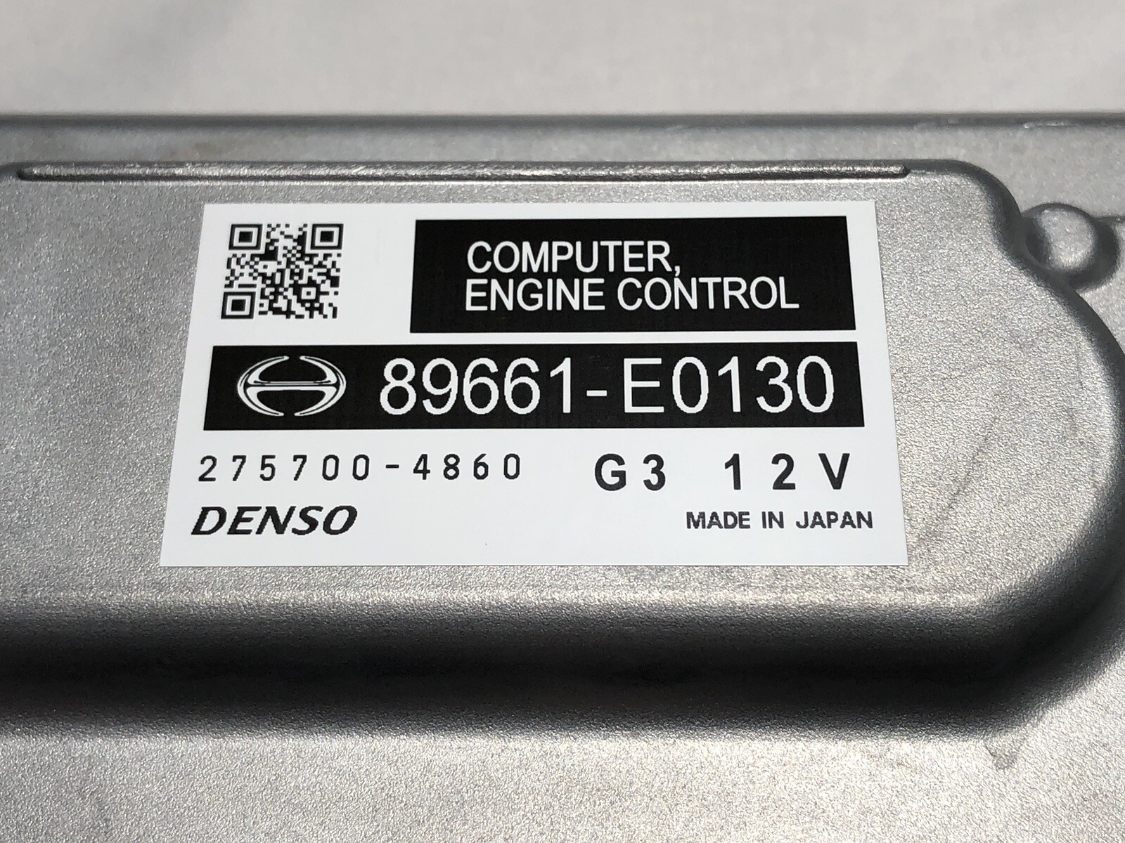 Hino 89661-E0130 Engine Control Module ECM Genuine OEM New Denso Computer BNIB