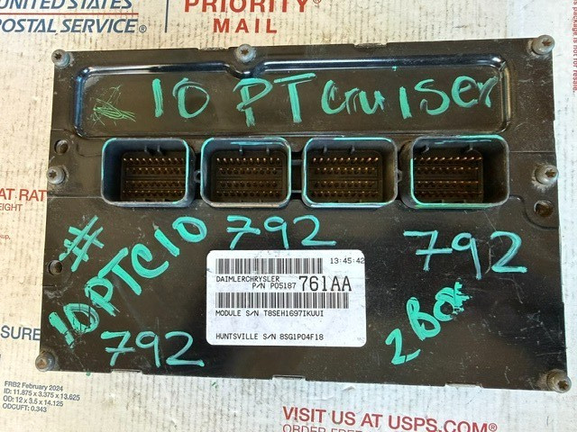2007-2010 Chrysler PT Cruiser 2.4L Engine Computer Module ECU ECM P05187761AA