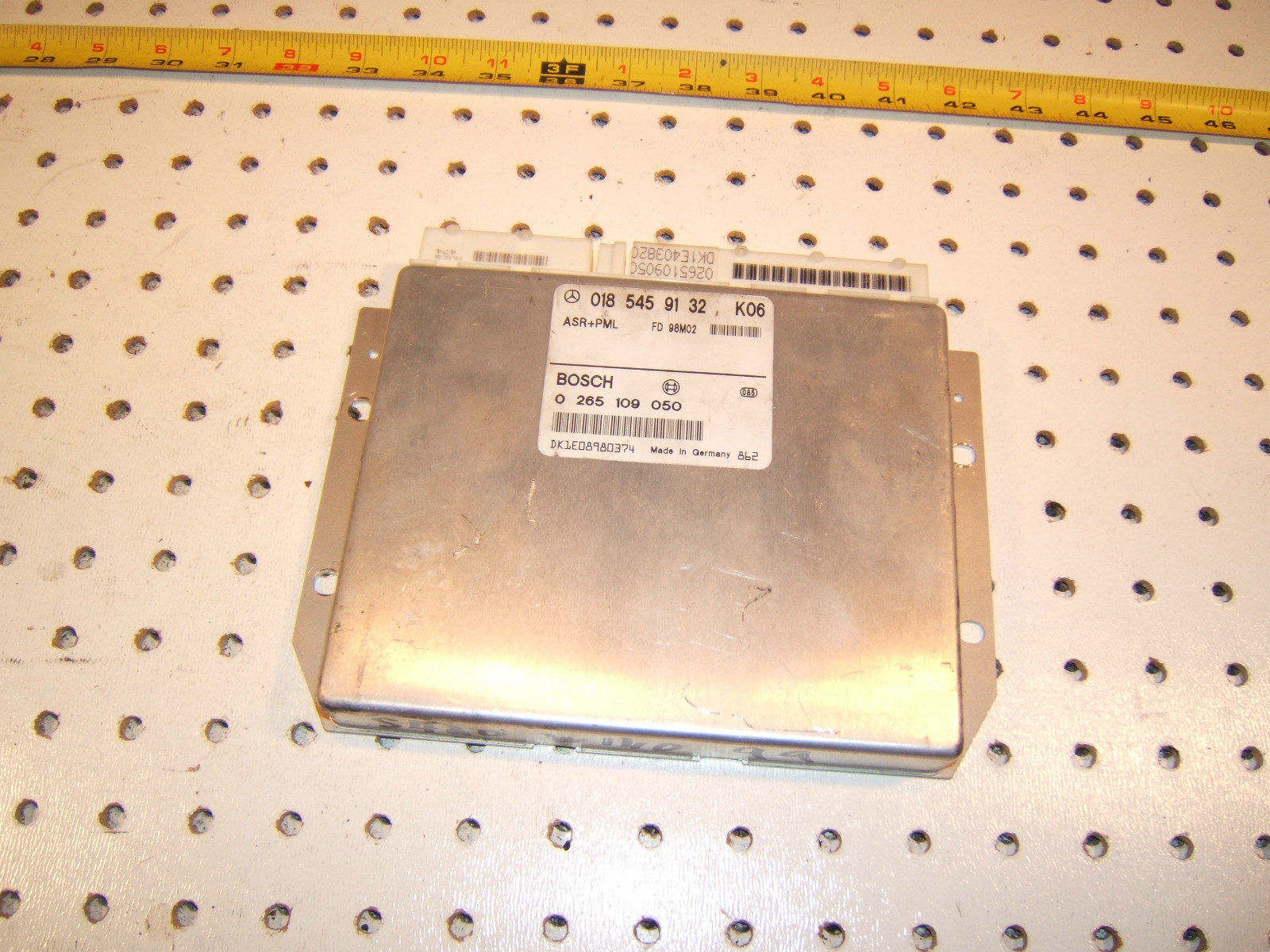 Mercedes W140 1999 S420 sedan Bosch ASR+PML ECU 0185459132 OEM 1 Computer