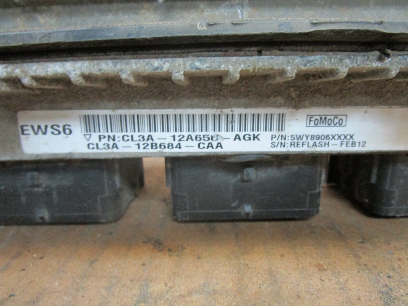 12 2012 Ford F150 Engine Control Module Computer ECM ECU CL3A-12A650-AGK