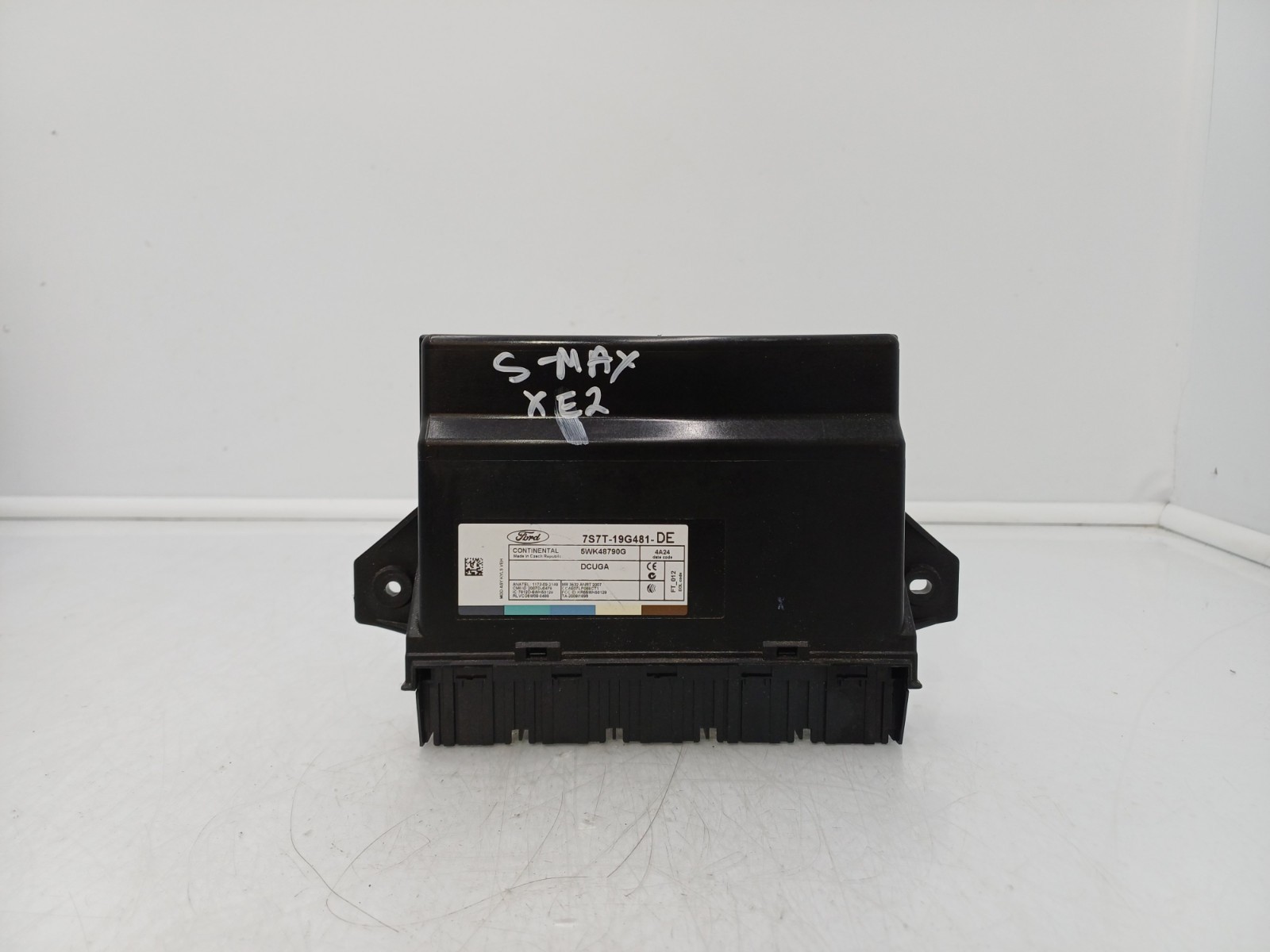 ♻️COMFORT CONTROL UNIT MODULE BCM FORD S-MAX 2014 7S7T19G481DE 5WK48790G XE2