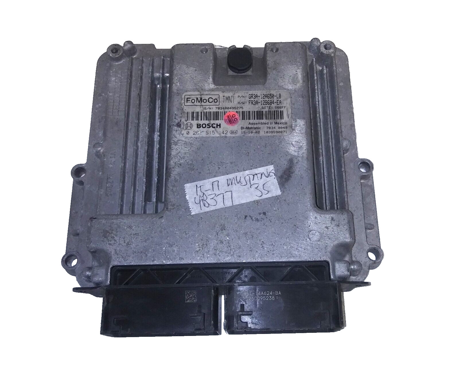 GR3A-12A650-LB ecm ecu computer 2015-2017 Ford Mustang **Tested**