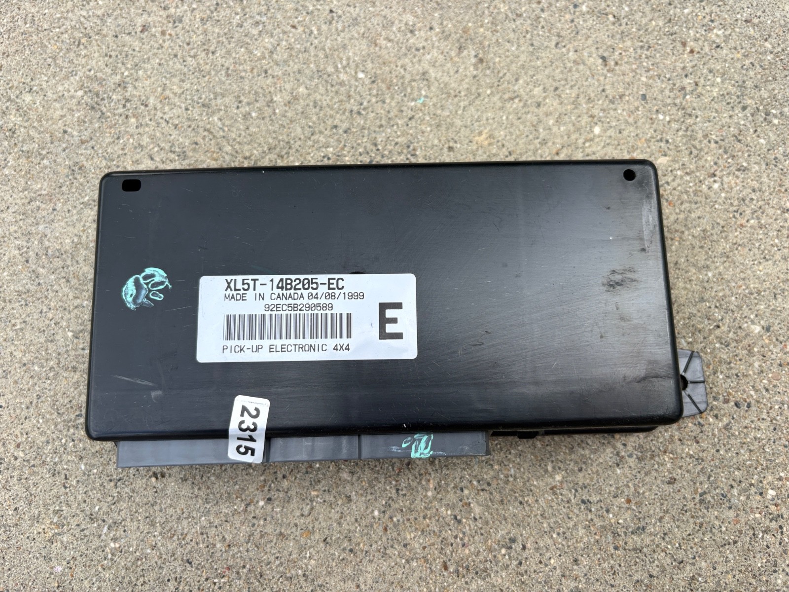 XL5T-14B205-EC 1999 2000 FORD RANGER MAZDA B-SERIES ELECTRIC 4X4 GEM MODULE BCM