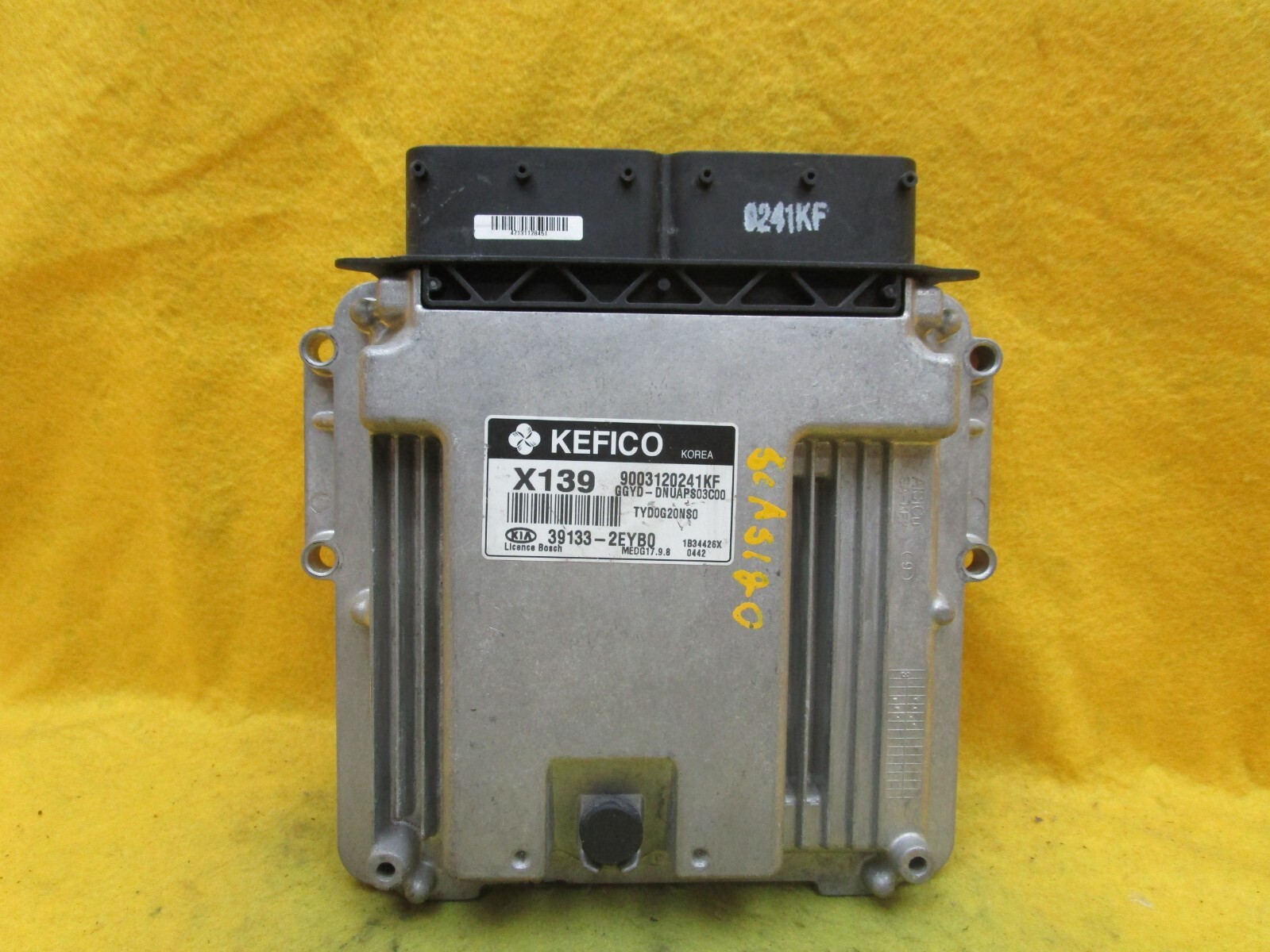 2014 Kia Forte Engine Computer Control Module ECM PN 39133-2EYB0