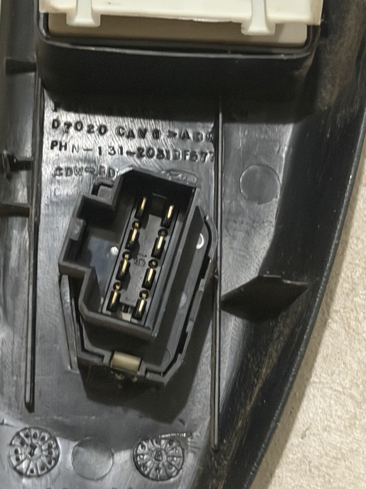 F81B-14A564 2000-2005 Ford Excursion OEM Master Window Switch Black