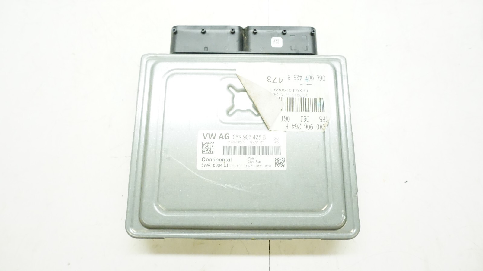 2015 2016 Audi A3 Engine Control Computer Unit ECU ECM – 06K907425B