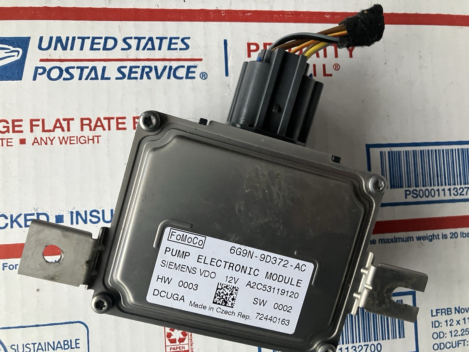 ✅ 11-16 Volvo Land Rover Fuel Pump Control Module 6g9n-9d372-ac a2c53119120