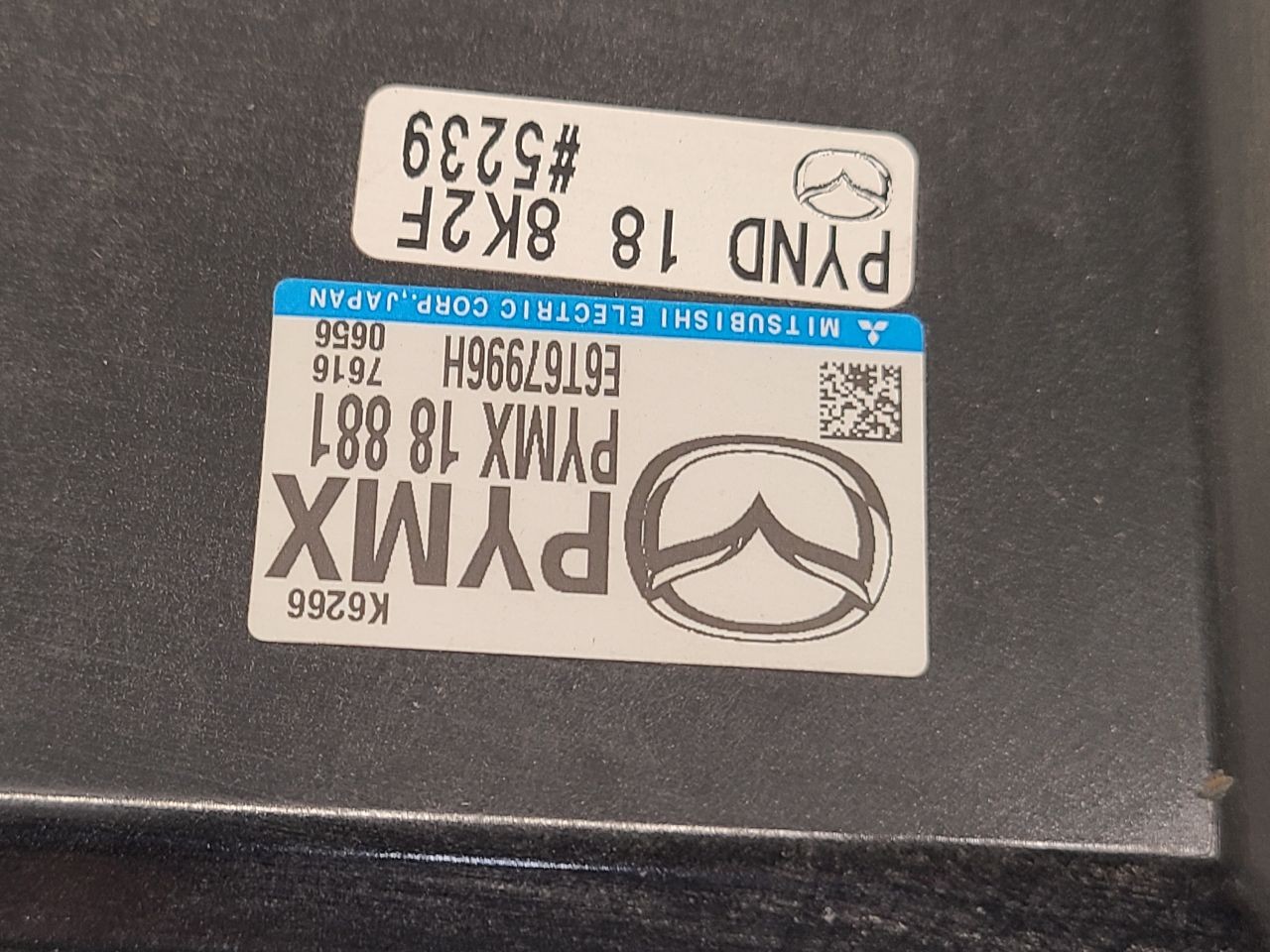 Used Engine Control Module (ECM) fits: 2017 Mazda CX-5 Electronic Control Module
