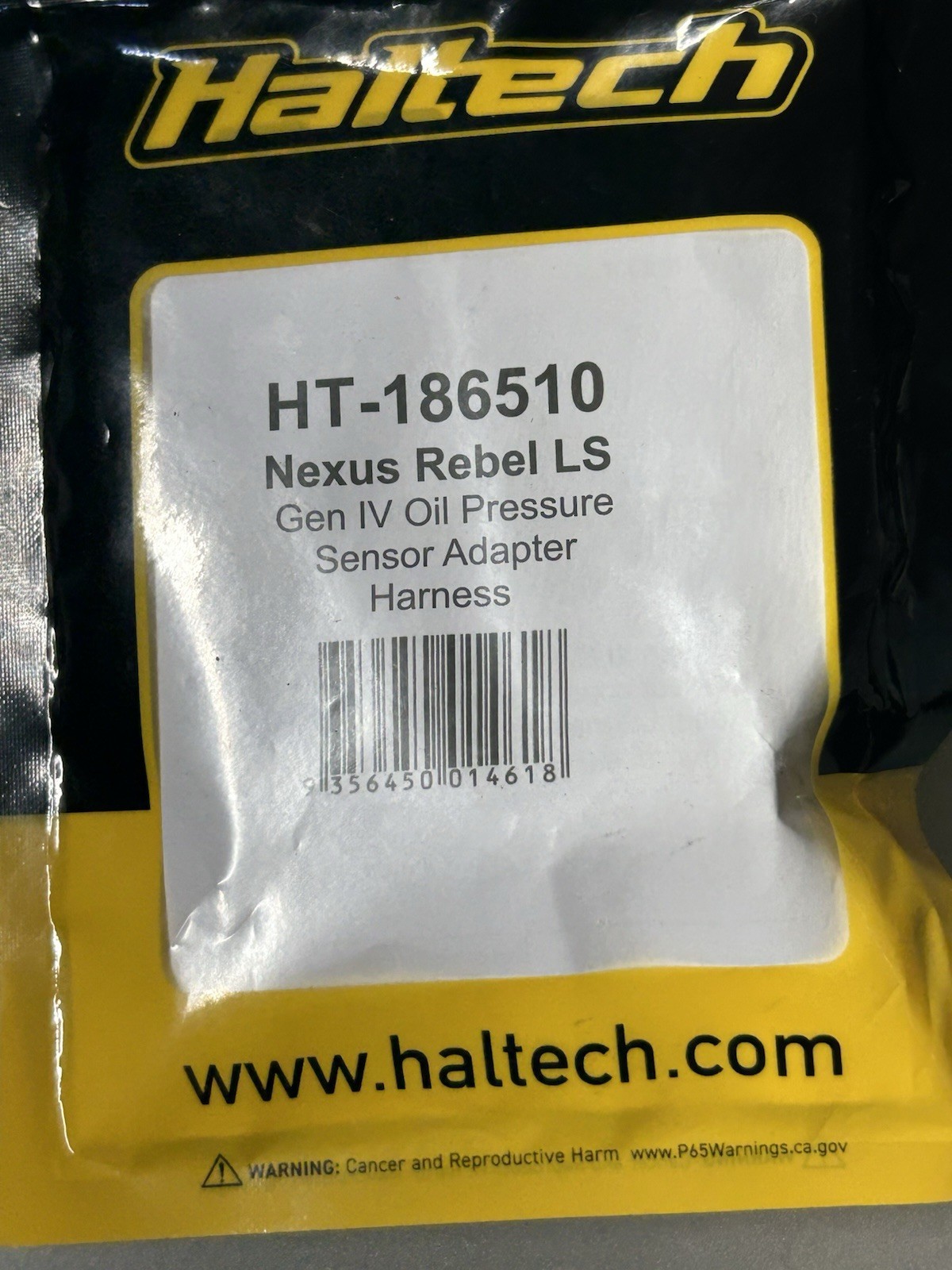Haltech Nexus Rebel LS Gen IV Oil Pressure Sensor Adaptor Harness (HT-186510)