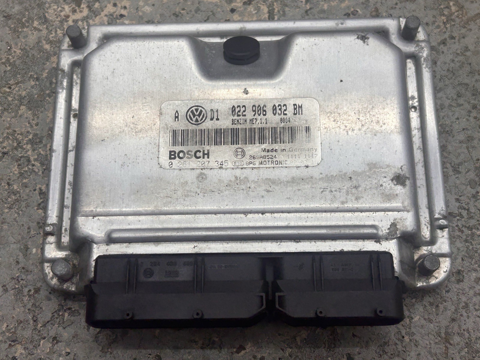 VW 2.8 24V VR6 6spd Manual ECU Engine Computer Module 022906032BM 022–906-032-BM