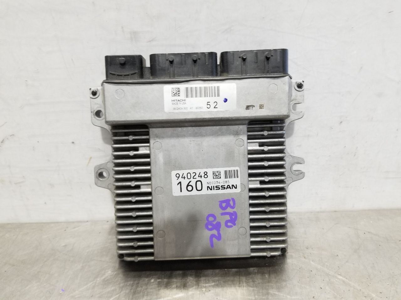 19 2019 INFINITI QX60 3.5L ENGINE CONTROL MODULE ECM