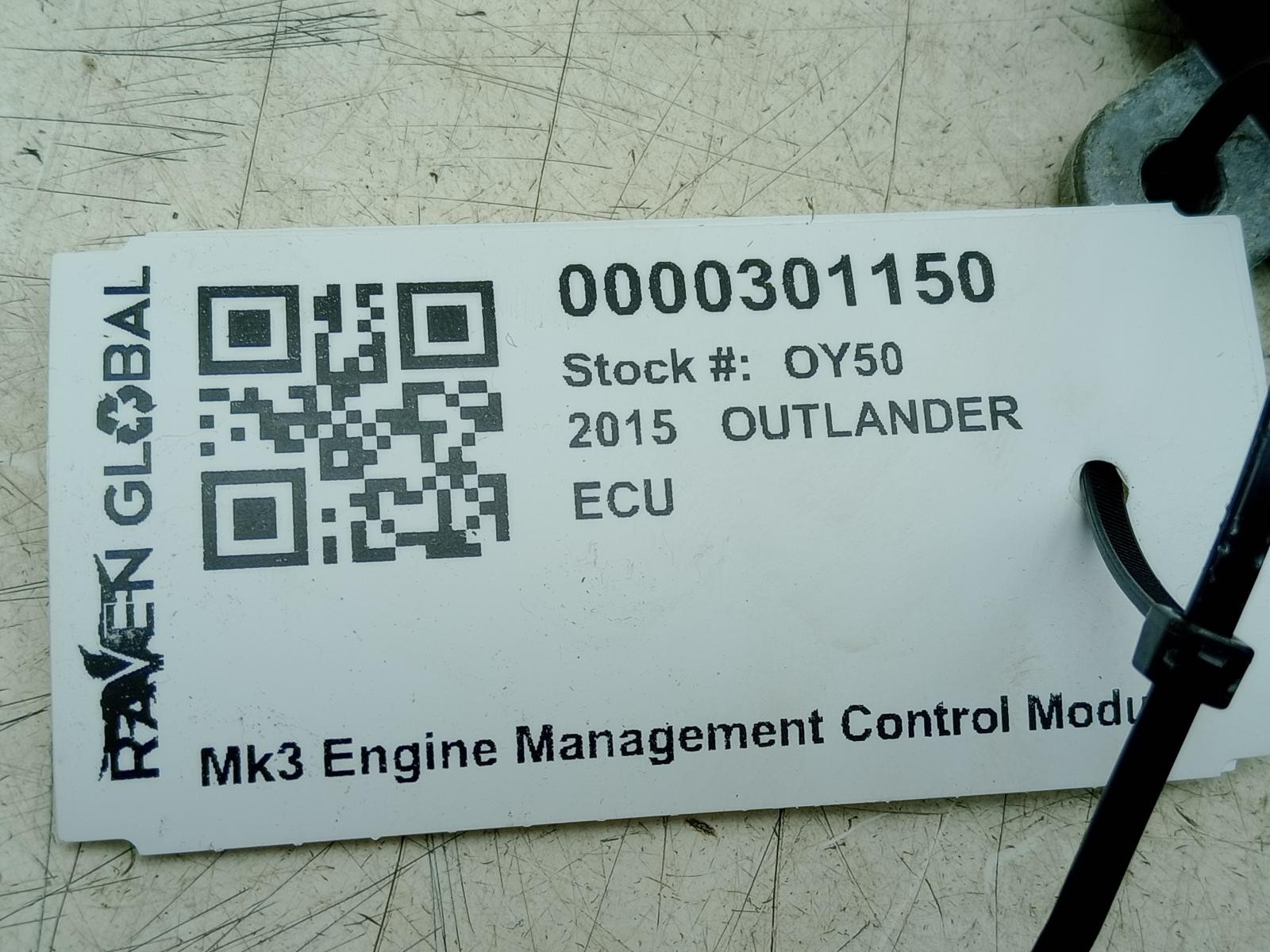 MITSUBISHI OUTLANDER ENGINE CONTROL MODULE ECU 2.0 PHEV 1860C730 MK3 2013-2021