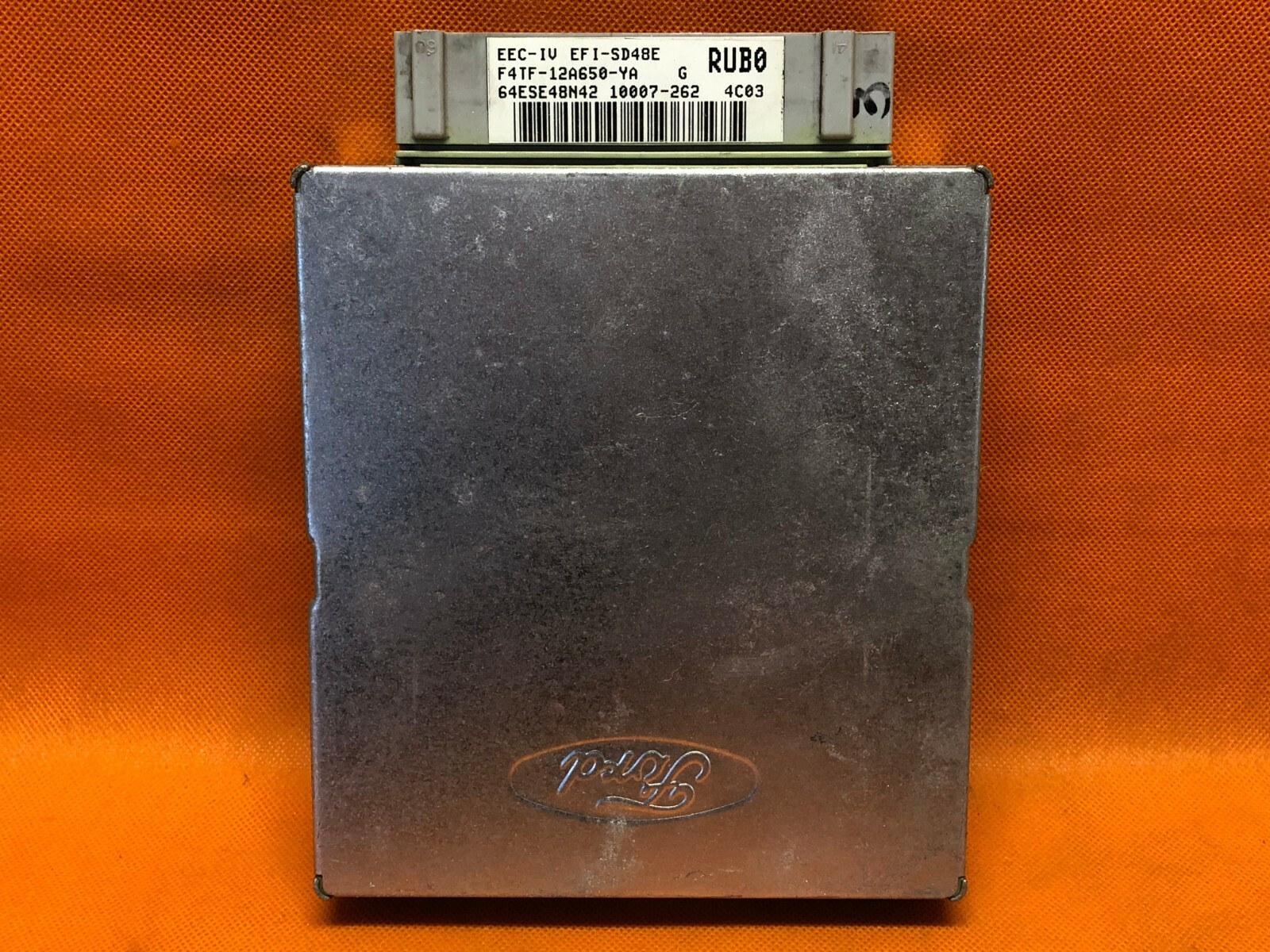 REBUILT PLUG & PLAY 94 FORD VAN 7.5 ECU ECM PCM MODULE RUB0 F4TF-12A650-YA NA