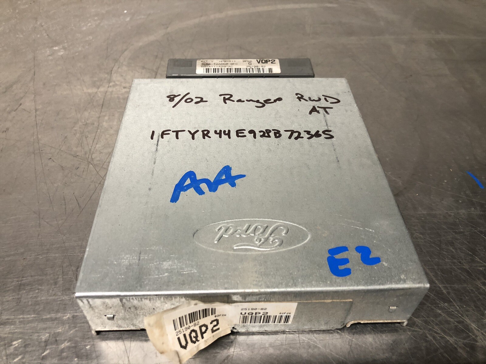 2001 2002 Ford Ranger 4.0 A/T Engine Computer Ecu Ecm Pcm Control Module