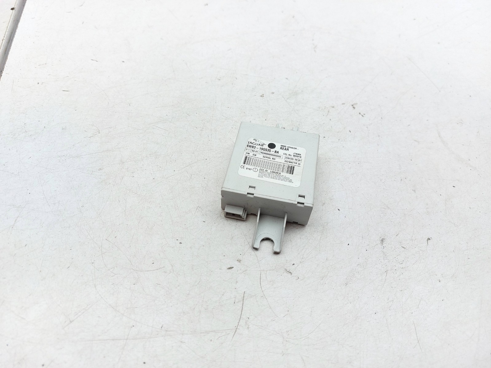 JAGUAR XK X150 2008 REAR MMS SENSOR CONTROL MODULE ECU UNIT 6W83-19G535-BA