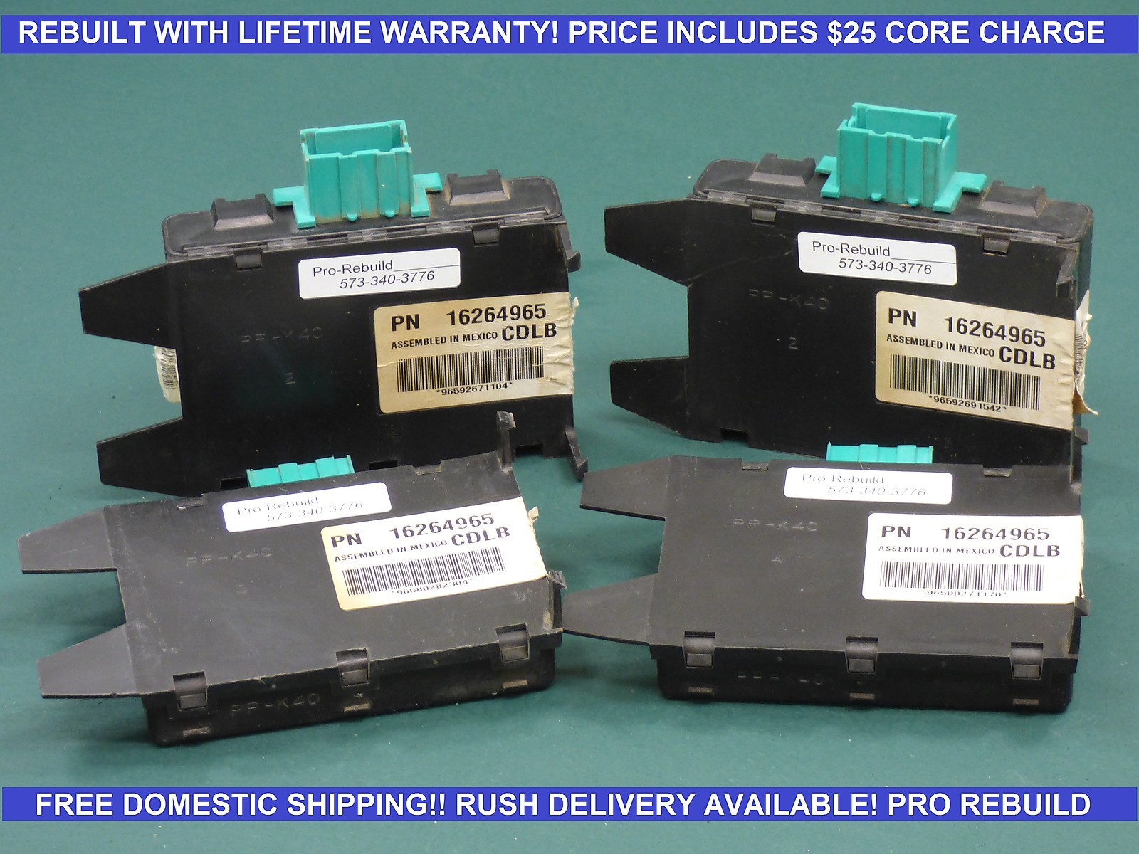 CHEVY SILVERADO K2500 C2500 C3500 TRUCK ANTI-THEFT PASSLOCK VATS MODULE 16264965