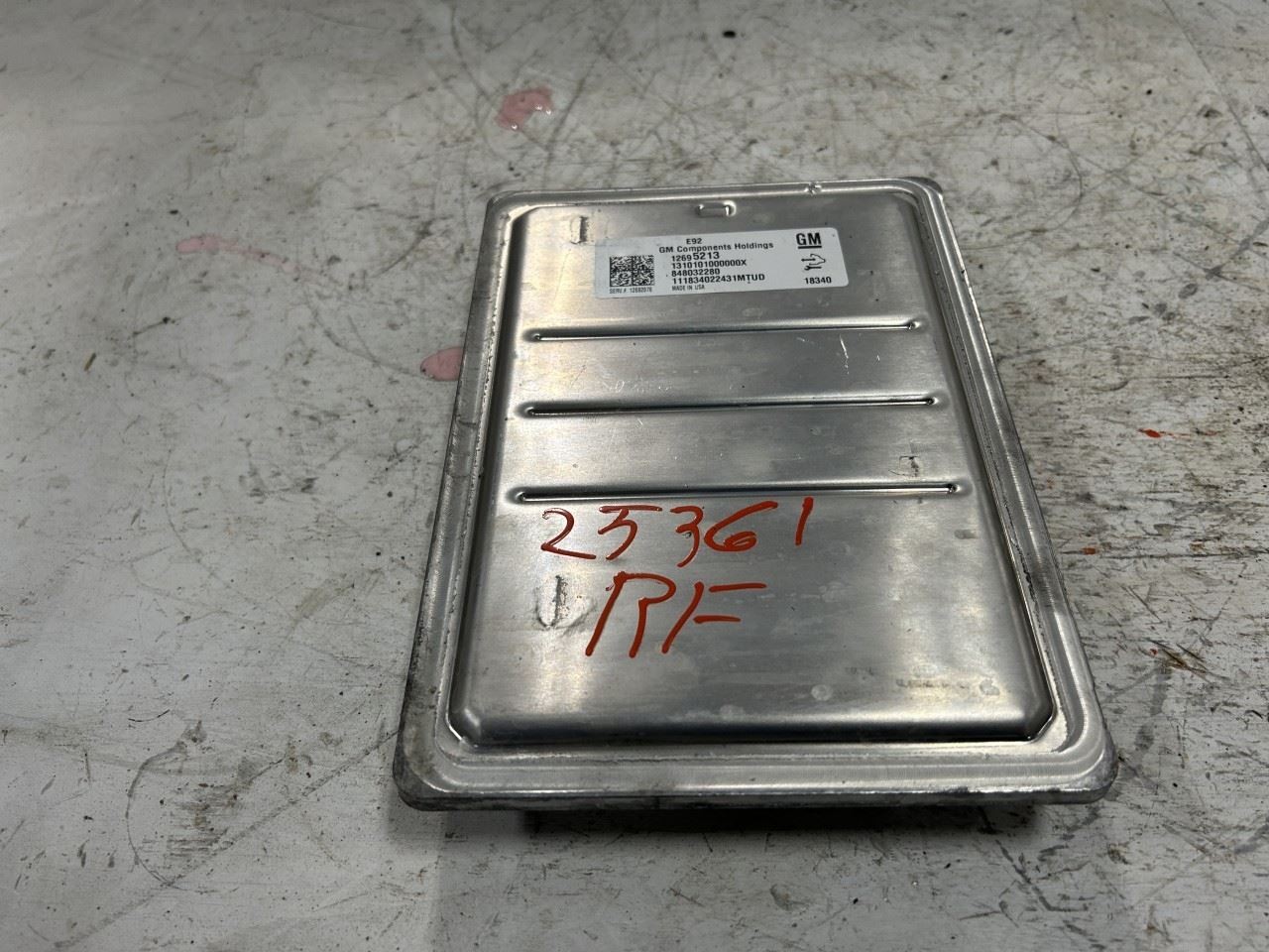 2019 CHEVROLET CAMARO 6.2L Engine Computer OEM Part Number 12695213