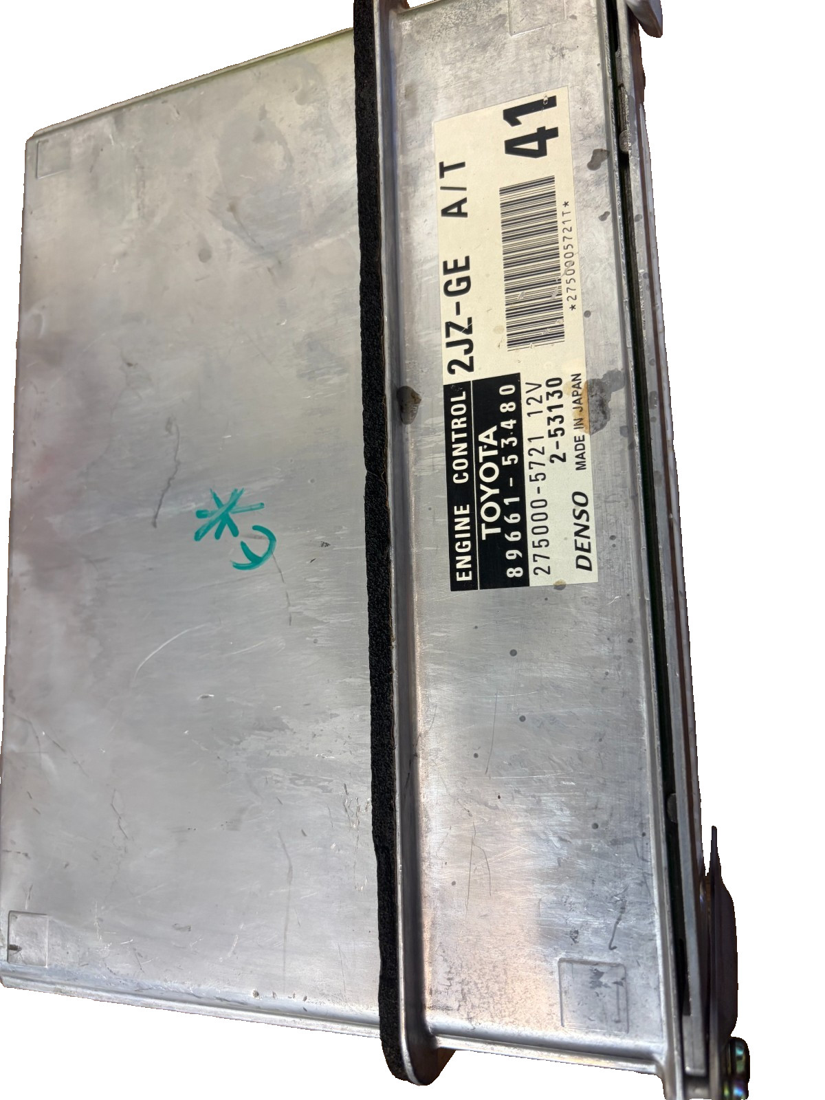 03-04 LEXUS IS300 SDN AUTO TRANS ECU ECM COMPUTER 89661-53480