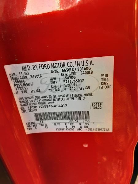 Engine ECM Electronic Control Module Heritage Fits 04 FORD F150 PICKUP 436082