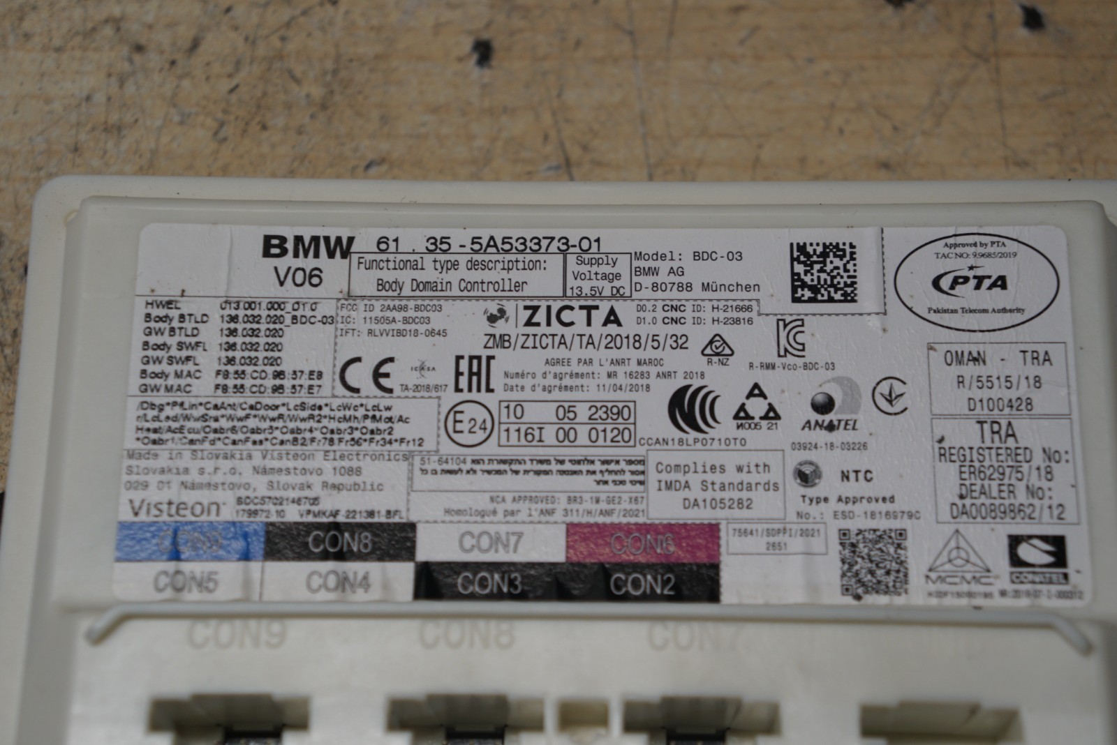 2020 – 2024 BMW F44 228I B46A 2.0L ECU DME CAS KEY UNIT MODULE SET OEM 5A24334