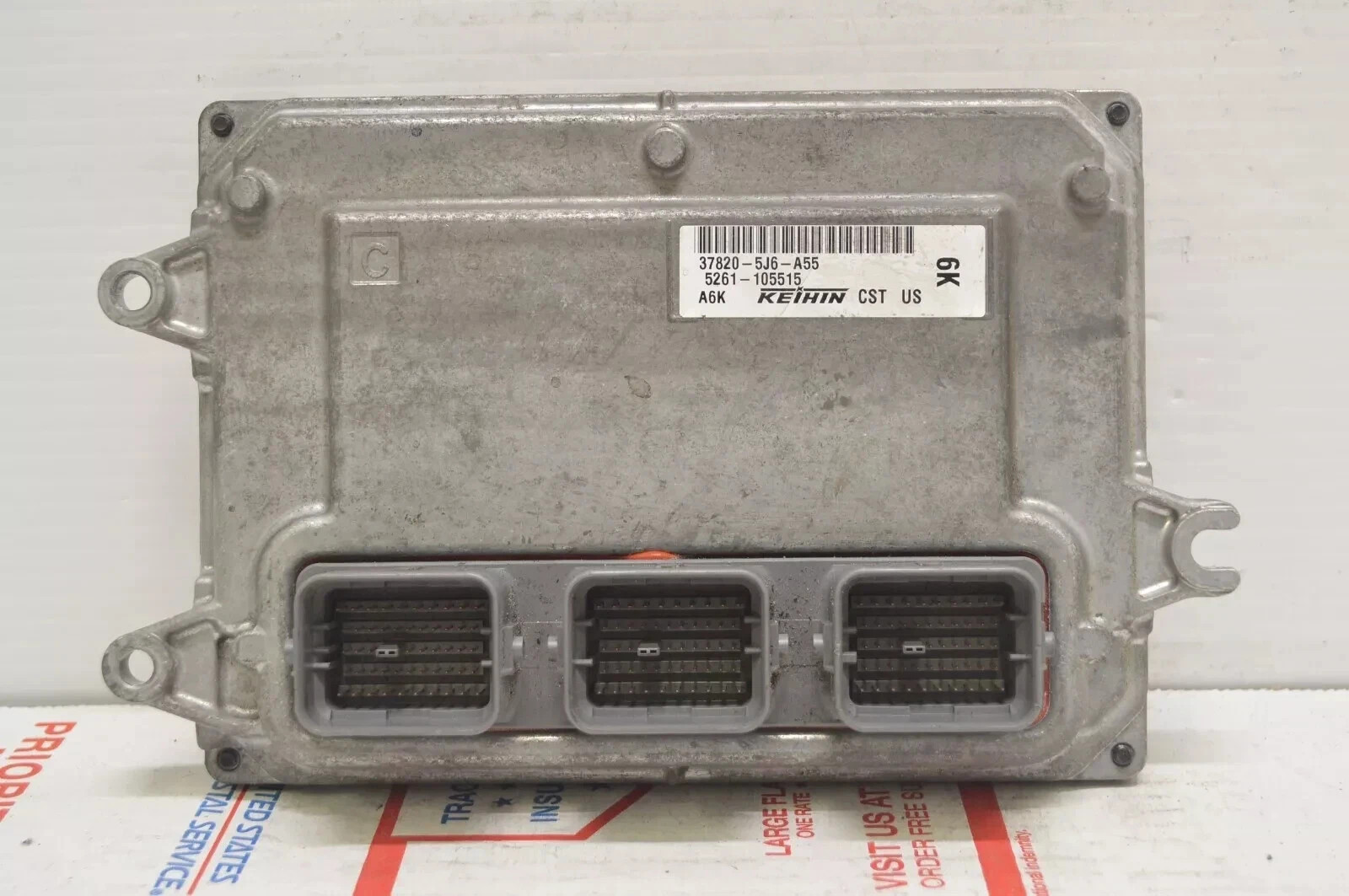 2014 2015 Acura MDX 37820-5J6-A55 Engine Control Module Unit Ecm A50 001