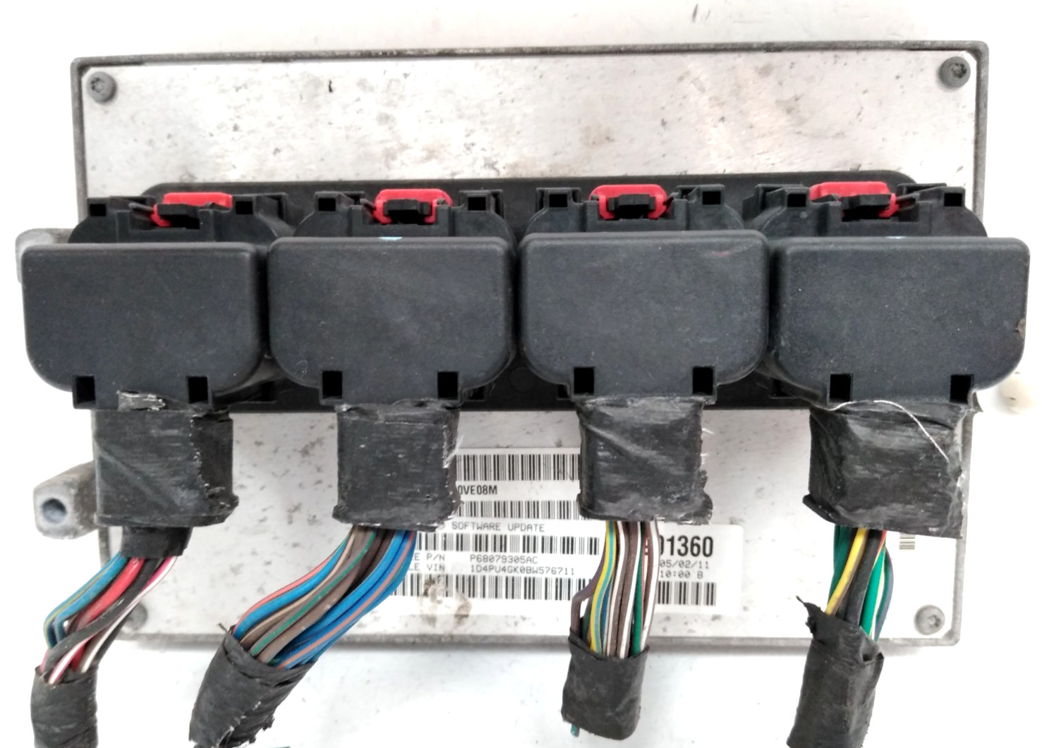 68079305 Dodge 2011 Nitro Jeep Liberty 3.7L Engine Computer Control Module F72