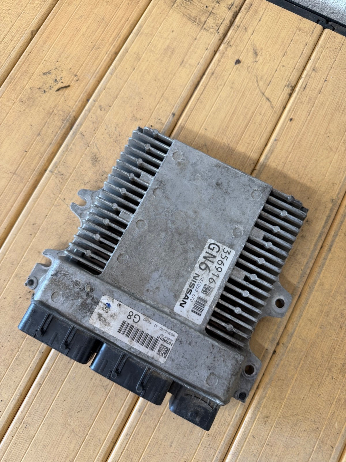 2022 NISSAN FRONTIER 3.8L ENGINE CONTROL MODULE ECU ECM PCM OEM BED510-300 A2