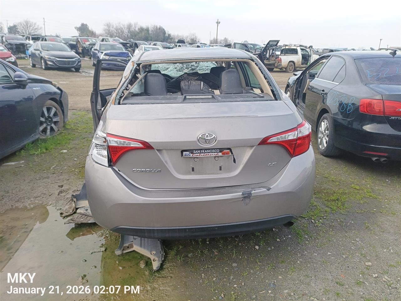 ENGINE CONTROL MOD OEM 2014 TOYOTA COROLLA 1YR WRNTY