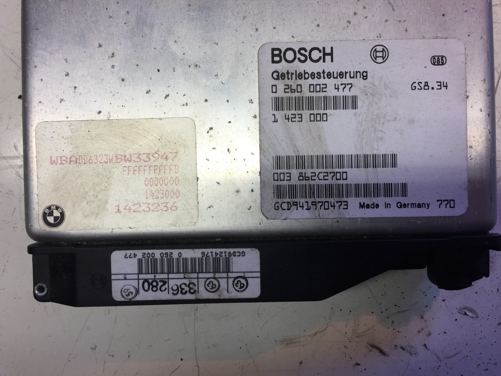 BMW 318 E36 AUTOMATIC GEARBOX ECU BOSCH 0260002477 1423000 BMW1423236