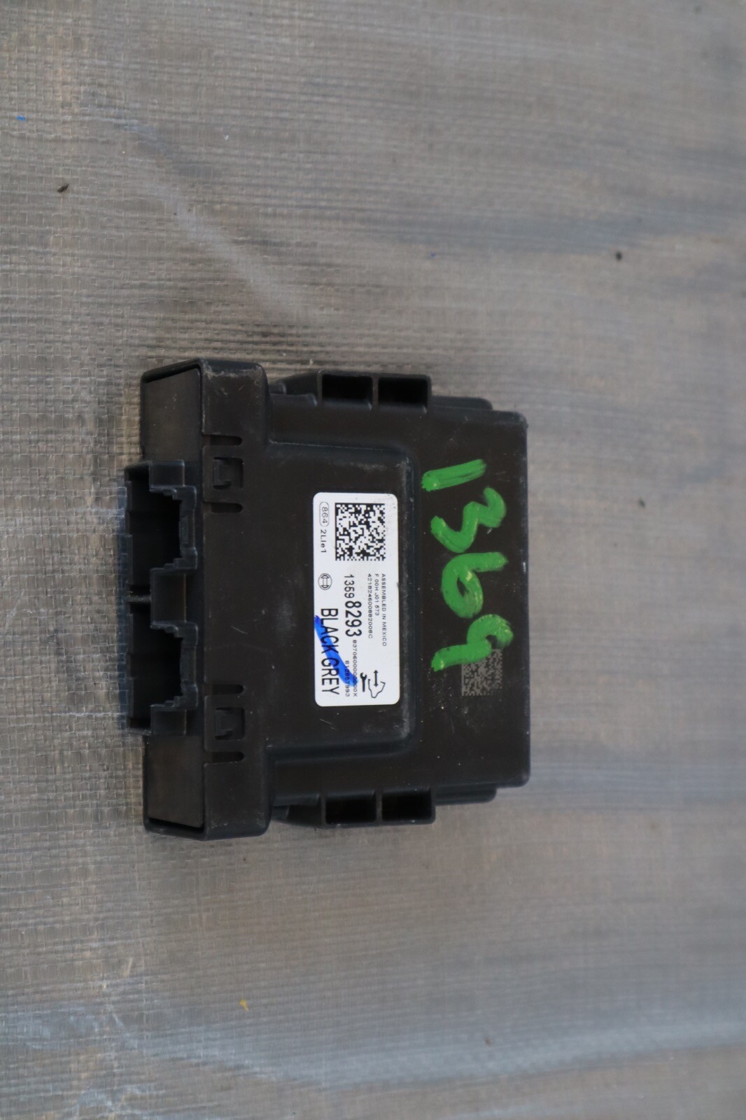 2019 CHEVROLET CAMARO ZL1 LT4 6.2L OEM SERIAL DATA GATEWAY CONTROL MODULE #1369