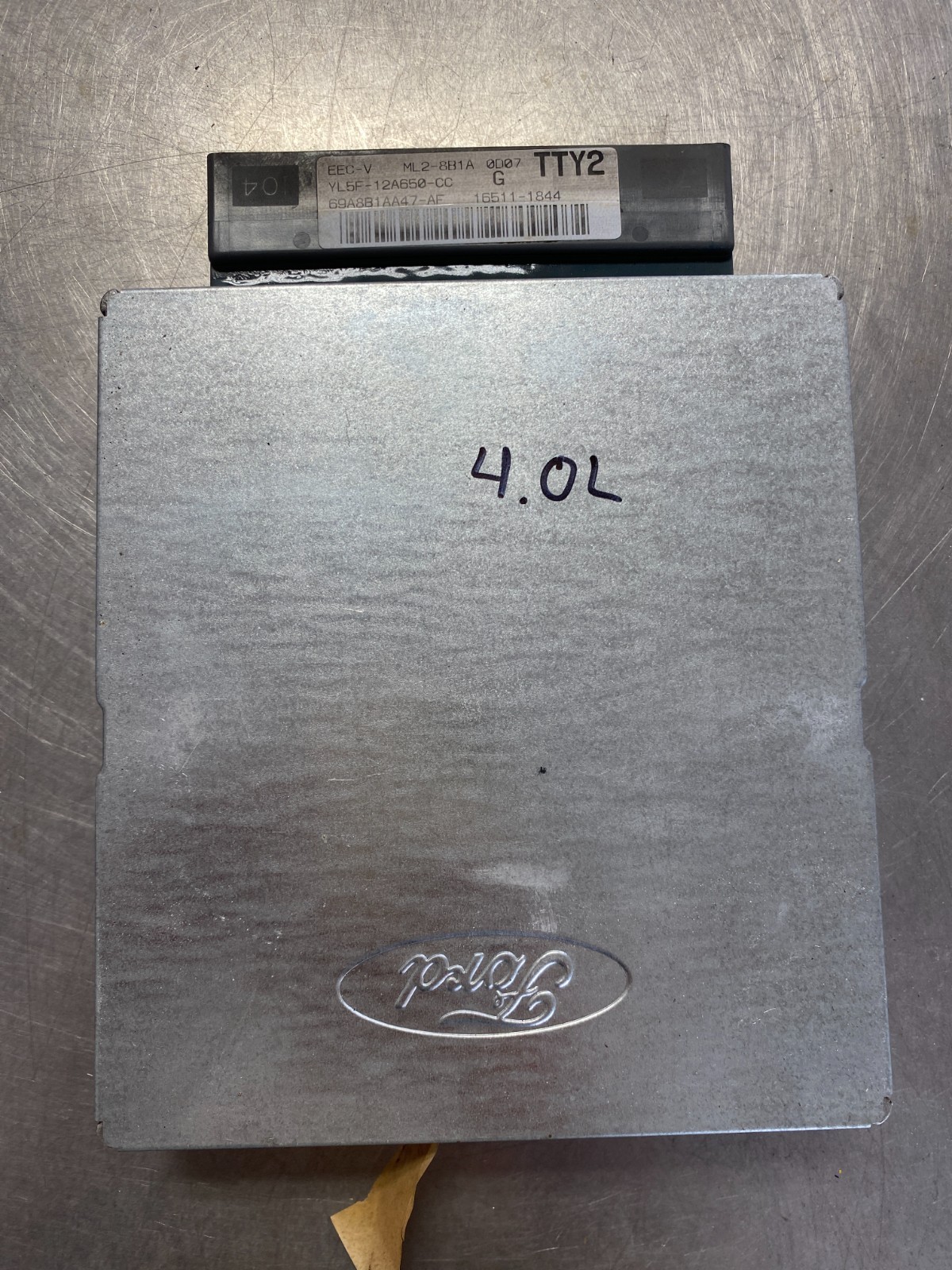 2000 Ford Explorer ECM ECU Engine Control Module Unit YL5F-12A650-CC TTY2 OEM