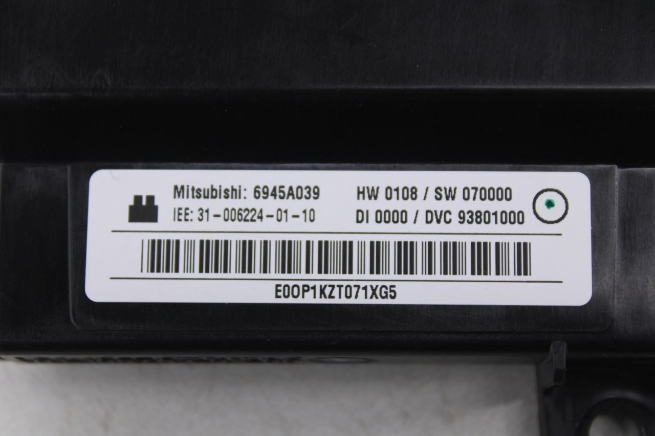 20-22 Mitsubishi Outlander Sport SE Front Right Side Seat Occupant Sensor Module
