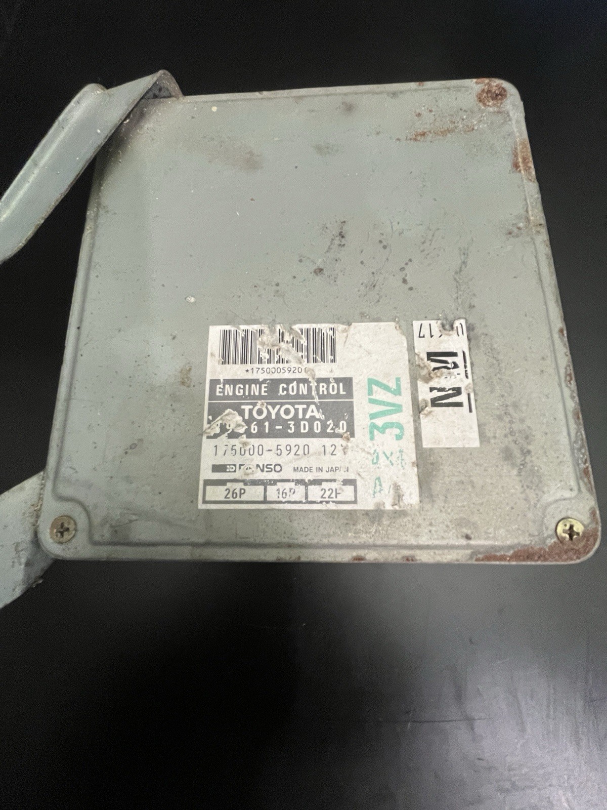 1994 1995 Toyota 4runner 4X4 ECU ECM Module Computer 3VZ 3.0L A/T 89661-3D020