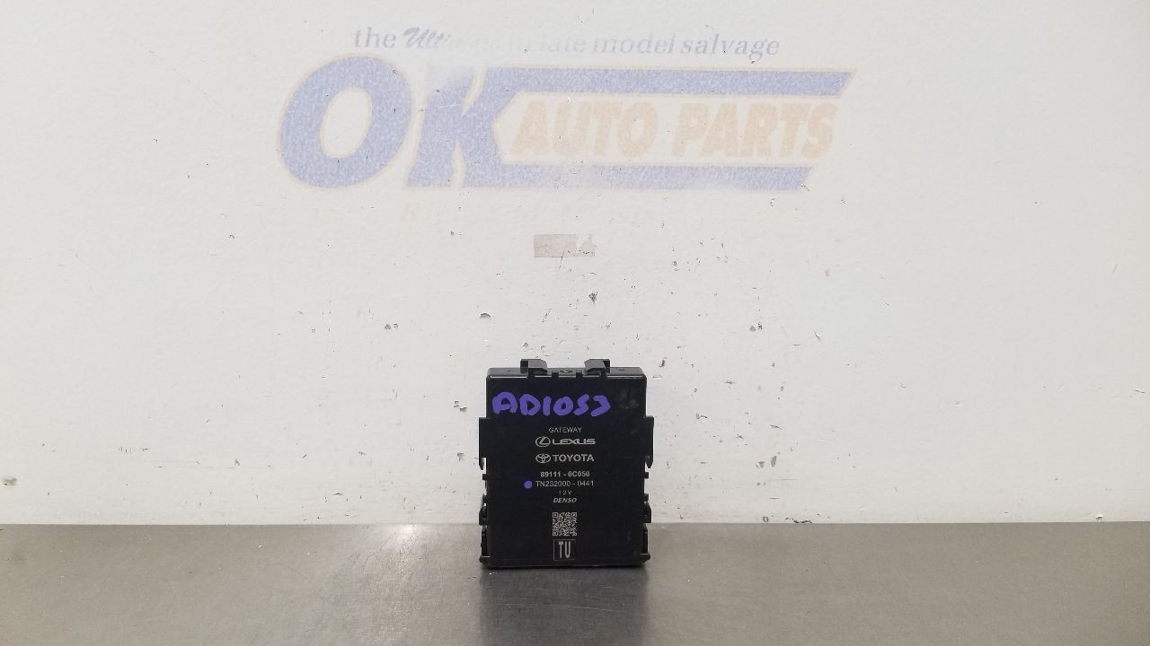 23 TOYOTA TUNDRA NETWORK GATEWAY CONTRL MODULE 891110C050
