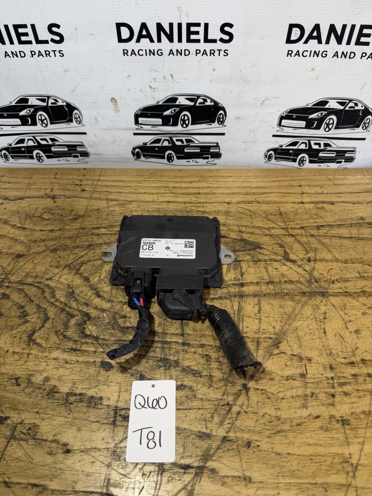 2018 2019 INFINITI Q50 3L VALVE VARIABLE Control Module OEM VTC 237F06HH0A