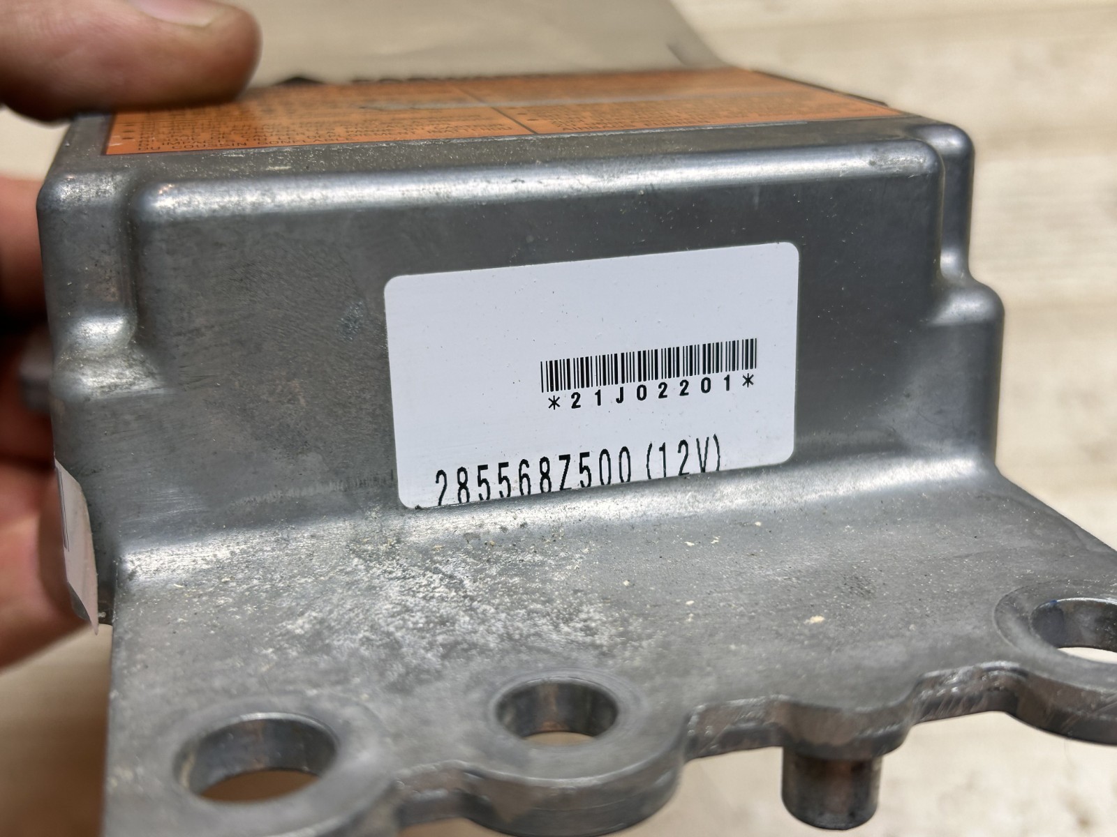 2002 Nissan Frontier SRS Restraint System Module OEM Used 2855568Z500
