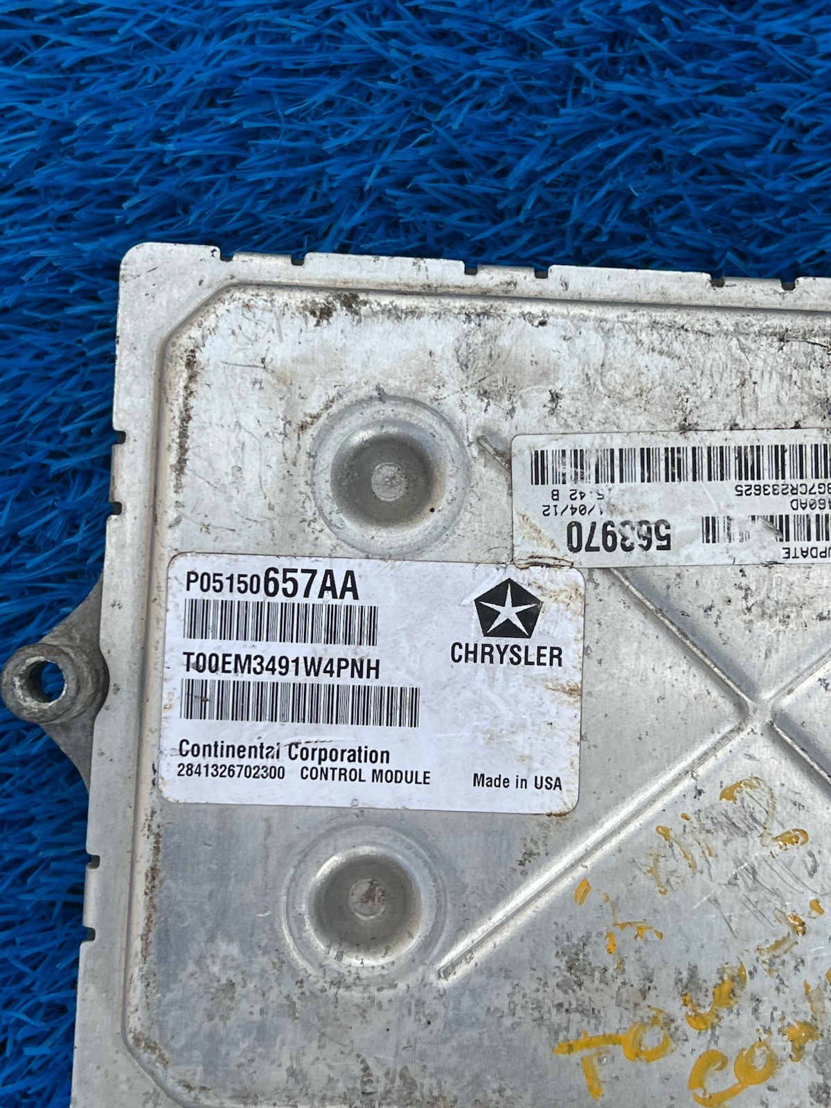 2012 Chrysler 200 Avenger 3.6L Engine Control Module ECM PCM OEM P05150657AA