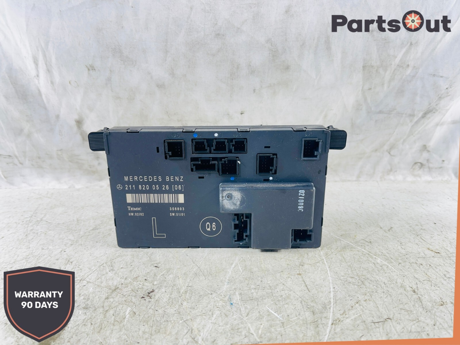 2003-2009 Mercedes W211 E350 E550 Front Left Driver Side Door Control Module OEM