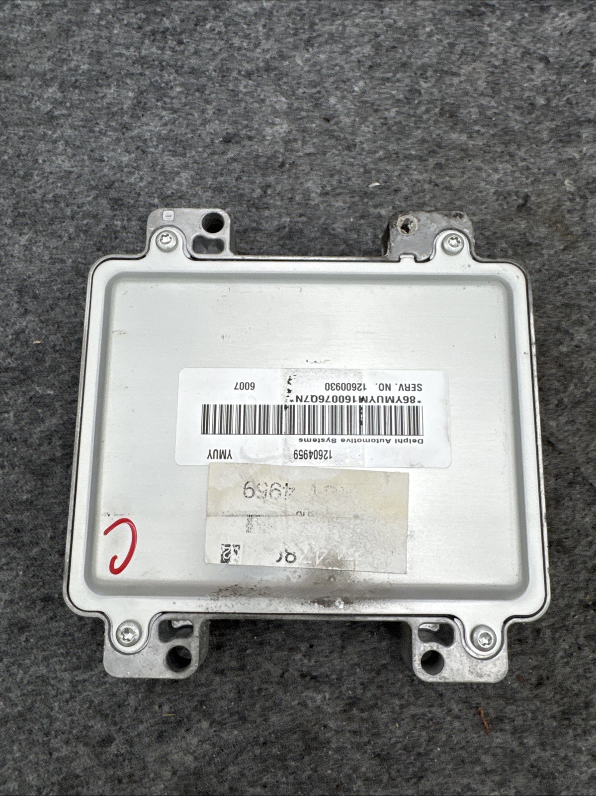 06-08 GRAND PRIX GT MODULE ECU ECM PCM YMUY ACDELCO 12604959