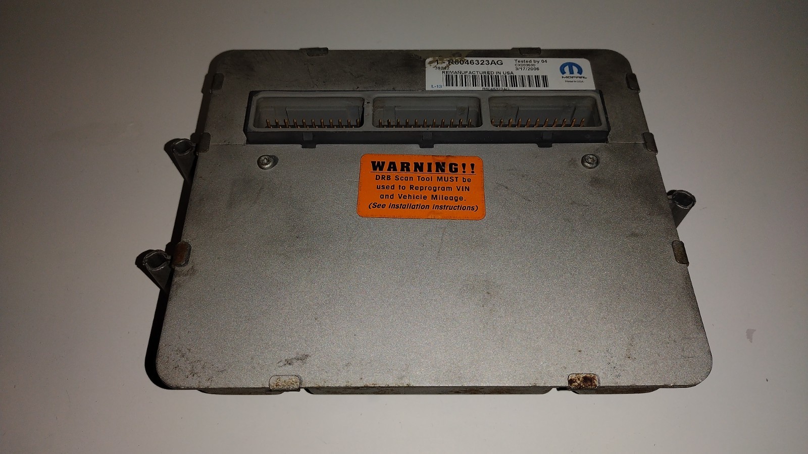 1998 Dodge Dakota 3.9L ECM/ECU computer module R6046323AG P56046323AG