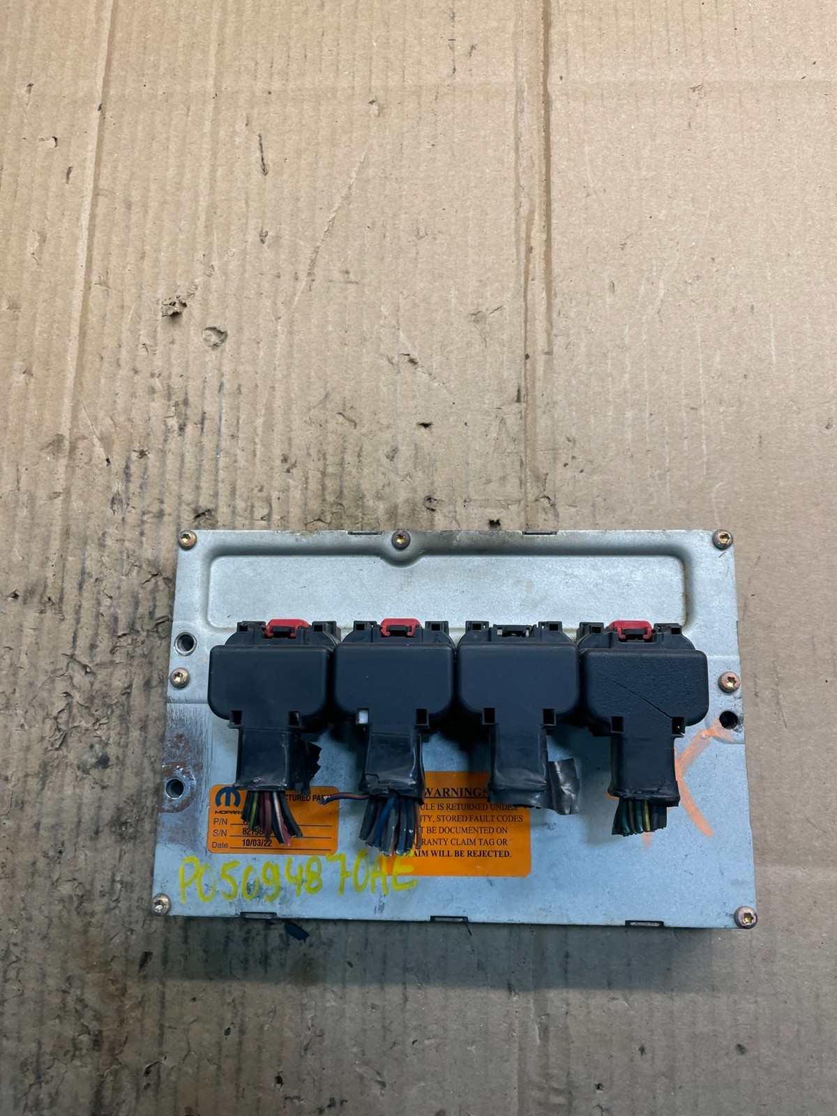 2007 Jeep Grand Cherokee Commander 5.7L Engine Computer ECU PCM OEM X4080 DG