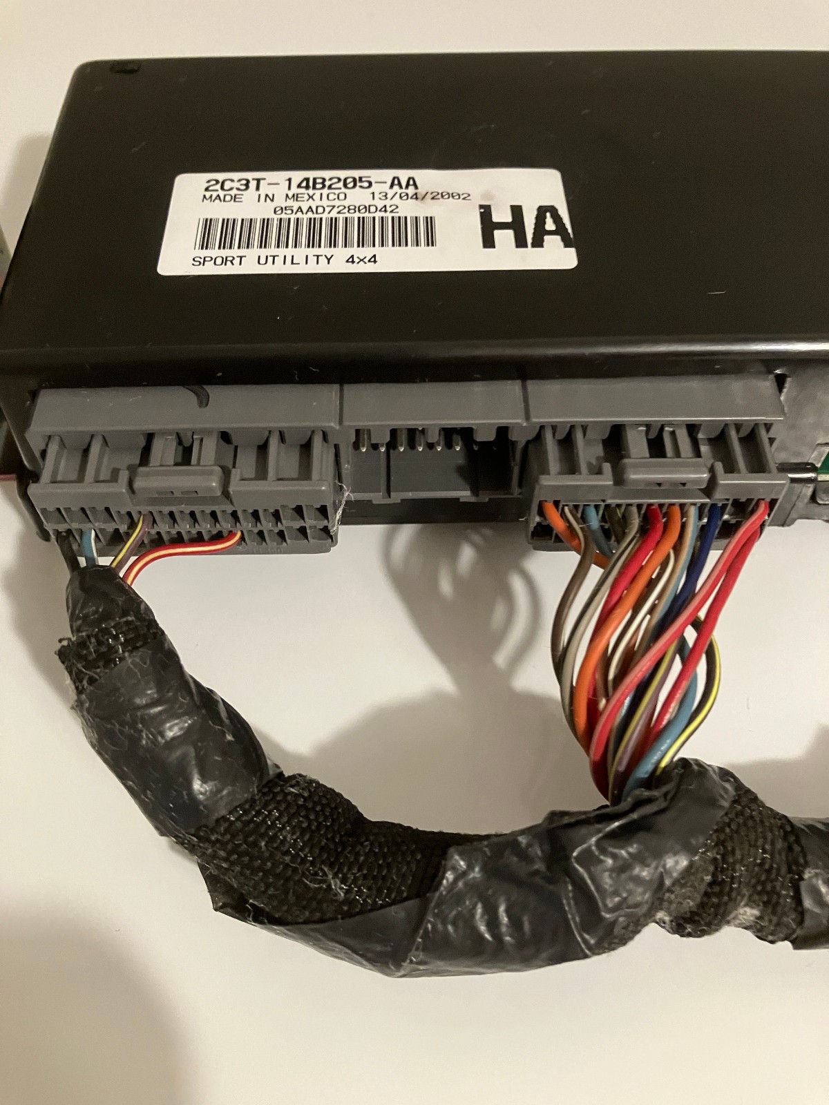 2002-2003 FORD Super Duty Excursion 4×4 2C3T-14B205-AA GEM Module Pigtails